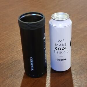 Corkcicle Slim Arctican (Fits 12oz Tall Cans) 3201MB Black  New